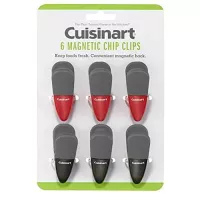Clip para Bolsas Multicolor Magneticas, Set de 6 Unidades CUISINART CTG-00-6CC2