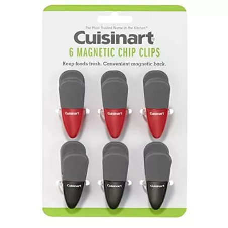 Clip para Bolsas Multicolor Magneticas, Set de 6 Unidades CUISINART CTG-00-6CC2