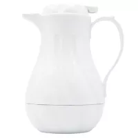 Pichel Termico Blanco Ranurado de 64 Onzas THUNDER PLWS064WT