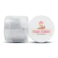 Diamantina Plateado Holografico de 10 Gramos MAGIC COLORS 7443006012678