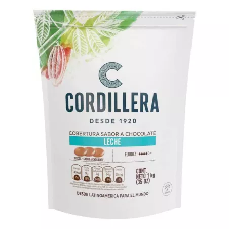 Cobertura Sabor Chocolate Leche Kilo CORDILLERA 1042387