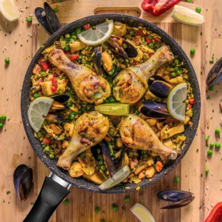 Sarten de Aluminio de 26 Centimetros STONELINE 6843