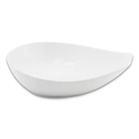 Bowl de Hoja Porcelana de 10 Pulgadas Blanco CATER MAX 11501-2
