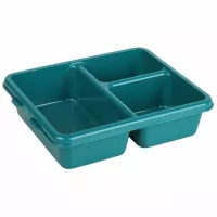Bandeja Rectangular para Comida de 3 Compartimientos de 9 x 11 Pulgadas CAMBRO 9113CW414