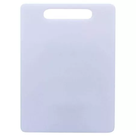 Tabla de Picar de Policarbonato de Color Blanco de 30 x 40 x 0.8 Centimetros MASTER CHEF 3040-08 WHITE