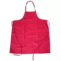 Delantal Rojo de 28x33 Pulgadas  MASTER CHEF BAP-RD/AD