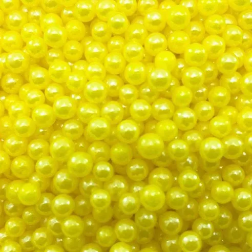 Confitillo de Bolita Grande de Color  Amarillo de 100 Gramos MAGIC COLORS 7443006011893