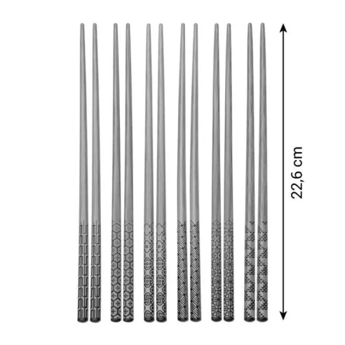 Palillos Chinos de Bambu, Set de 12 Unidades TESCOMA 389510