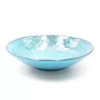 Bowl Redondo de Melamina de 9.5 Pulgadas de Color Verde MASTER CHEF C506-GN