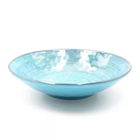 Bowl Redondo de Melamina de 9.5 Pulgadas de Color Verde MASTER CHEF C506-GN