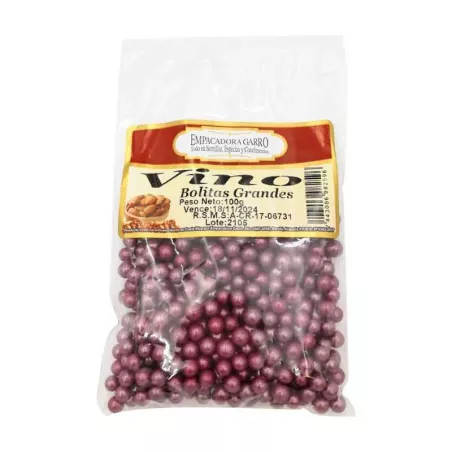Confitillo Vino de Bolitas Grandes de 100 Gramos MAGIC COLORS 7443006082596
