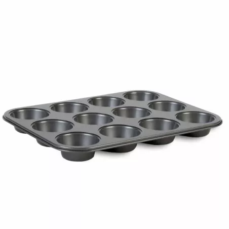 Molde de Teflon  para Cupcakes de 12 Cavidades. THUNDER SLKMP012