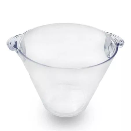 Hielera Transparente Redonda de Policarbonato de 9.8 Litros MASTER CHEF 9635