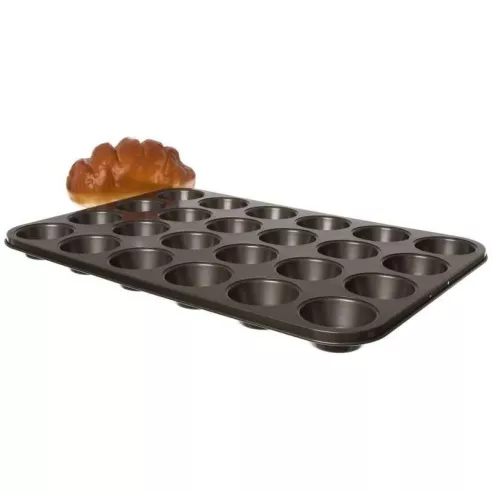 Molde para Cupcakes de Teflon de 24 Cavidades. THUNDER SLKMP024