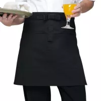 Delantal Negro con Bolsillo CHECKEDOUT U301S0100A