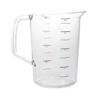Taza para Medidas Gravadas de Policarbonato de 1 Galon  RUBBERMAID FG321800CLR