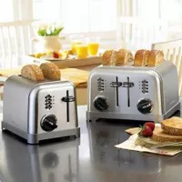 Tostador Clasico de Metal 4 Rebanadas Plateado CUISINART CPT-180WP1 2