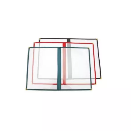 Porta Menu Triple de 8.5 x 11 Pulgadas MASTER CHEF MC-3BK