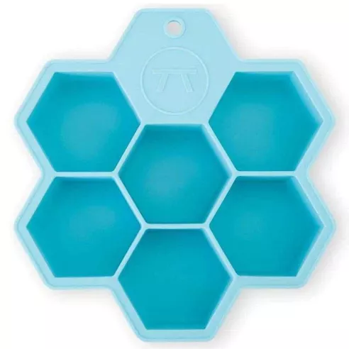 Bandeja de Hielo en Cubos Hexagonales Tamano Jumbo de 7 Cavidades OUTSET 76634
