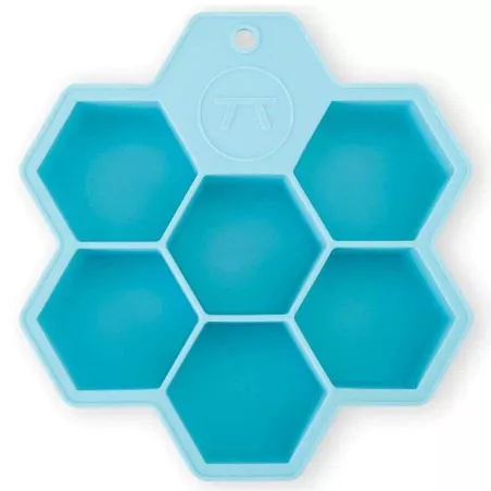 Bandeja de Hielo en Cubos Hexagonales Tamano Jumbo de 7 Cavidades OUTSET 76634