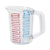 Taza de Medidas Gravadas de 1/2 Litro  /1 Pinta RUBBERMAID FG321500CLR