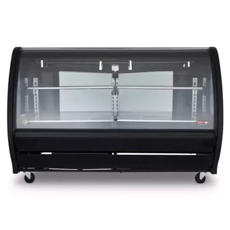 Vitrina Exhibidora de Color Negro de 200 Centimetros TORREY TEM-200 NEGRA