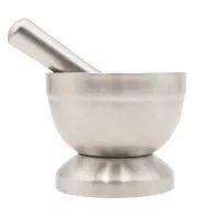 Mortero de Acero Inoxidable MASTER CHEF 4650400