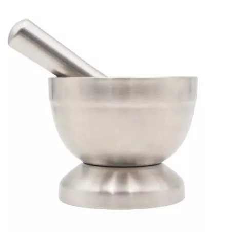 Mortero de Acero Inoxidable MASTER CHEF 4650400