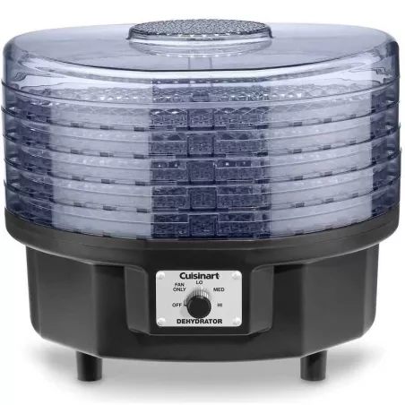 Deshidratador para Alimentos de 5 Bandejas Color Negro CUISINART DHR-20P1