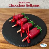 Paletas de Chocolate Rellenas TIPS RA0000406