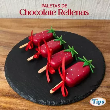Paletas de Chocolate Rellenas TIPS RA0000406