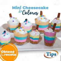 Mini Cheesecake de Colores TIPS RA0000963