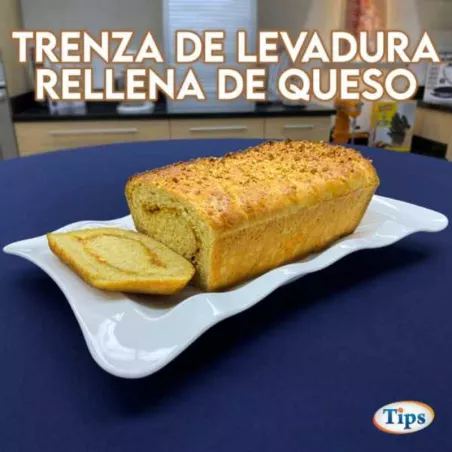 Trenza de Levadura Rellena de Queso TIPS RA0000861