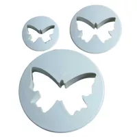 Marcador de Plastico de Mariposa, Set de 3 piezas TIPS C13
