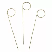 Pincho de Bambu de Circulo de 8 Centimetros, Paquete de 50 Unidades TIPS ARK25-98
