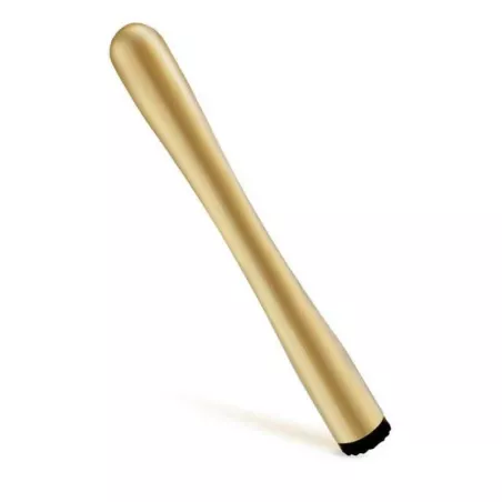Muddler de Acero Inoxidable de Color Dorado de 8.5 Pulgadas MASTER CHEF 9891907