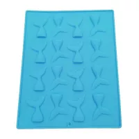 Molde de Silicon de 16 Cavidades de Cola de Sirenas Pequenas MASTER CHEF 9890475