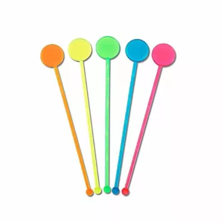 Removedor Plastico de Paleta de Colores de 16.5 Centimetros, Paquete de 10 Unidades TIPS ARK25-70