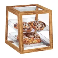 Urna Exhibidora de 2 Niveles para Reposteria MASTER CHEF 6315