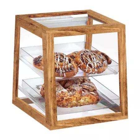 Urna Exhibidora de 2 Niveles para Reposteria MASTER CHEF 6315