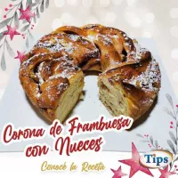 Corona de Frambuesa y Nueces TIPS RA0000326