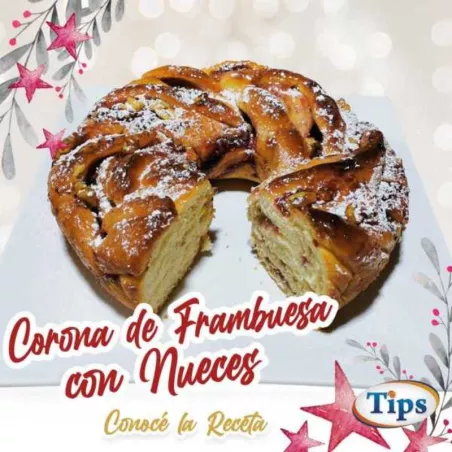 Corona de Frambuesa y Nueces TIPS RA0000326