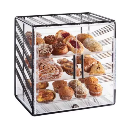 Urna Exhibidora para Reposteria de 3 Niveles MASTER CHEF 6333