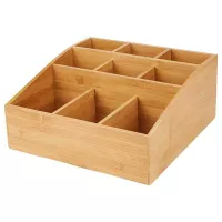 Sugar Caddy de Madera de 9 Compartimientos MASTER CHEF 6281