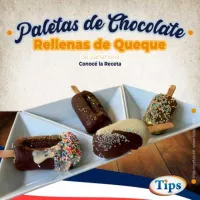 Paletas de Chocolate Rellenas de Queque TIPS RA0000407