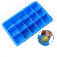 Molde de Silicon de Cubos de Hielo Grandes de 15 cavidades MASTER CHEF 76 2