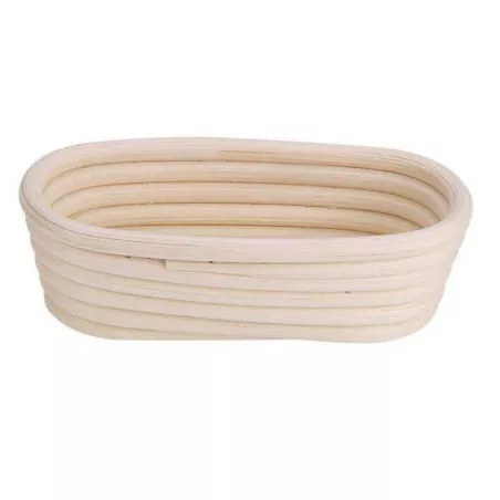 Banneton Ovalado 25 x 15 x 8 Centimetros, Color Beige MASTER CHEF 9890652