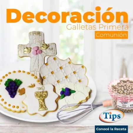 Decoracion de Galletas para Primera Comunion TIPS RA0000596