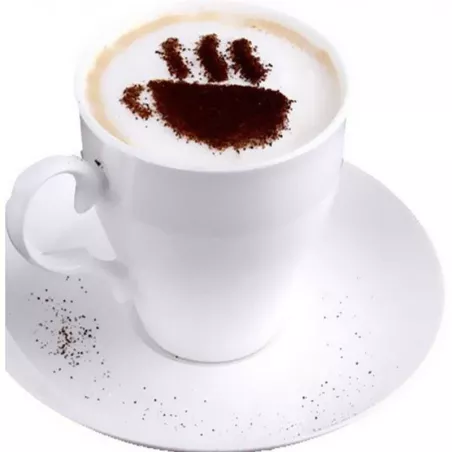 Estencil para Decorar Cafe, Set  de 16 Unidades MASTER CHEF 9890657