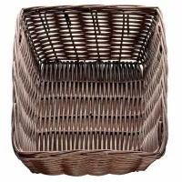 Panera Rectangular de Color Cafe de 9 x 6 x 2.5 Pulgadas TABLECRAFT 1472